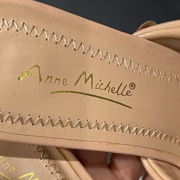 Anne Michelle Tan Mules with Cushioned Straps - Picture 5 of 5